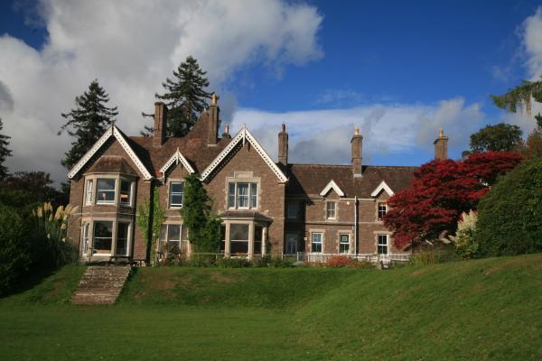 Back view of Main House